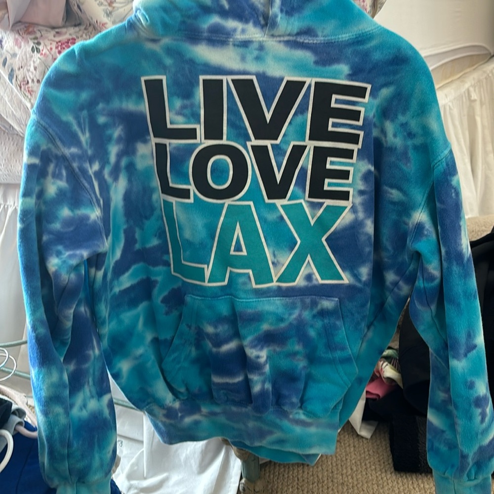 A cute little lacrosse sweatshirt